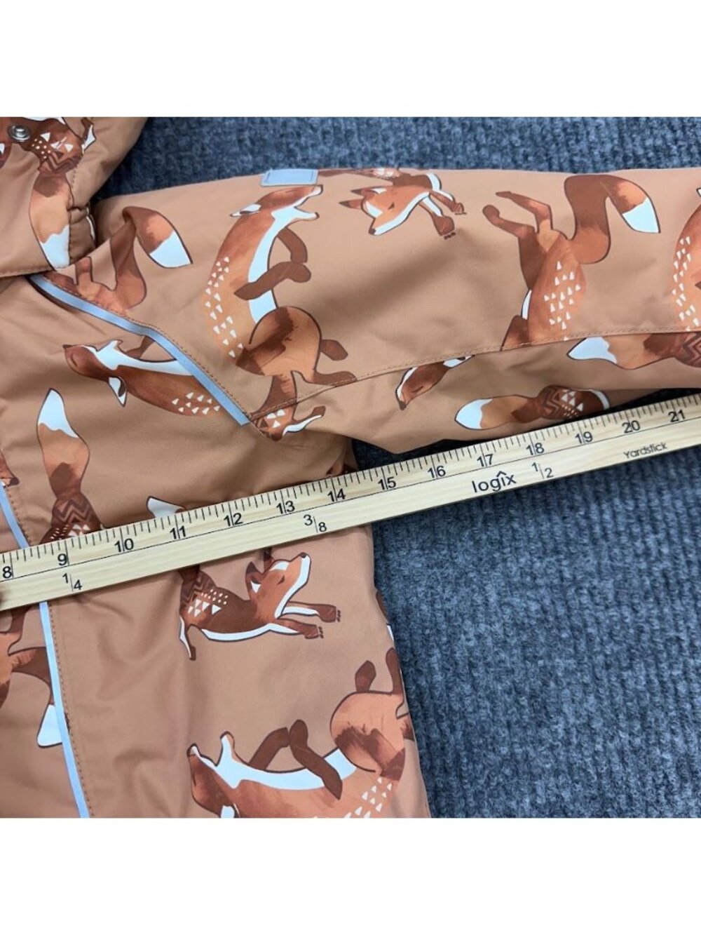 Reima Reimatec Lappi Winter Snowsuit All Over Fox Print Hooded Kids Size 92 (2Y) - Picture 11 of 13